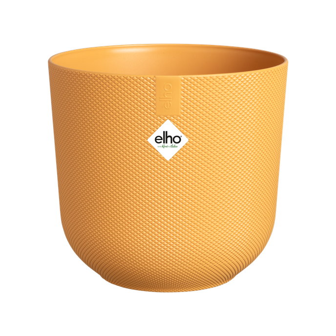 jazz round 16cm amber yellow